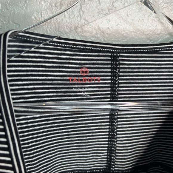 Talbots Striped Relax Shirt - Picture 2 of 7